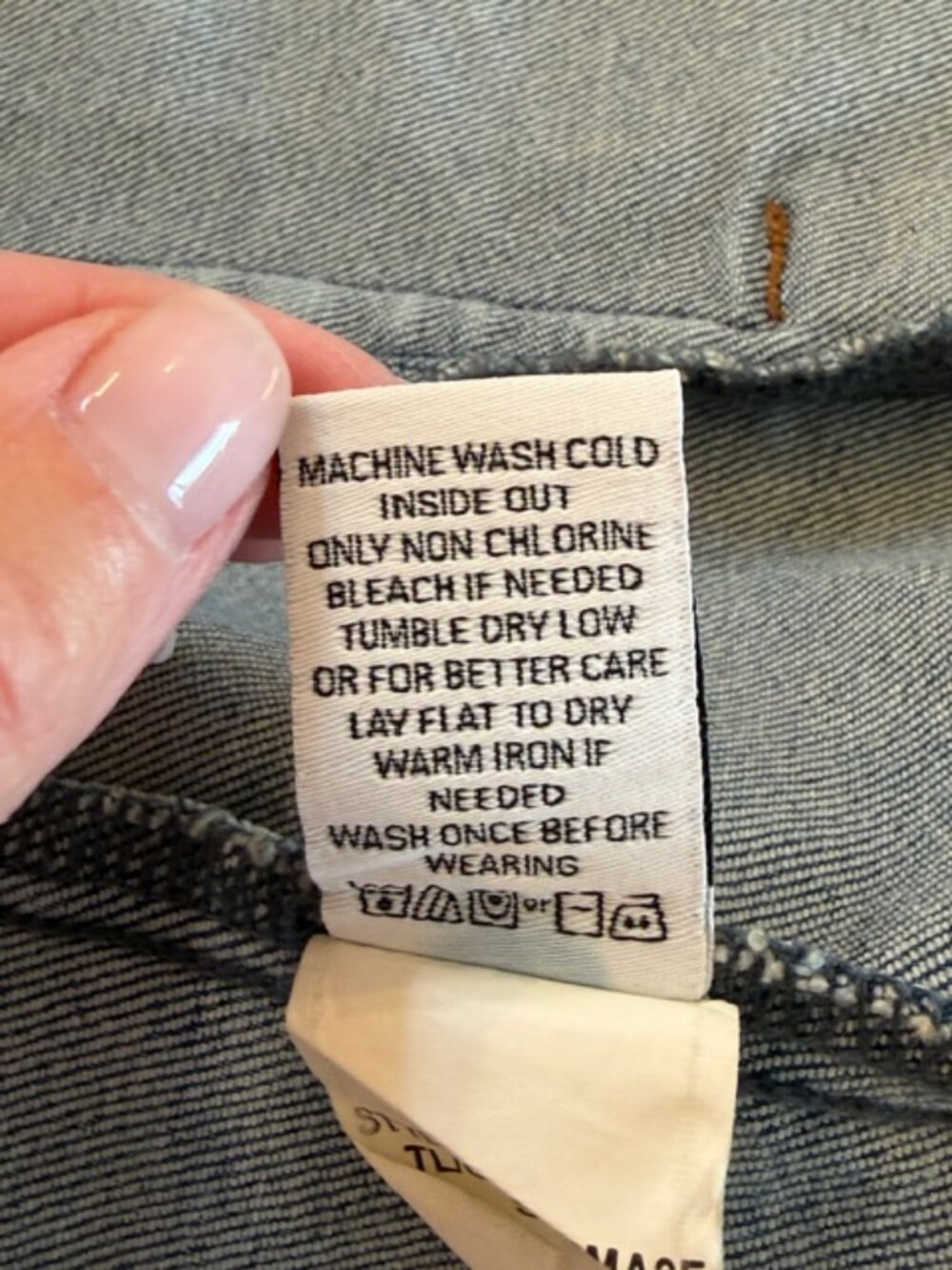 EVEREVE The Ever Jacket Denim Large - Picture 5 of 9